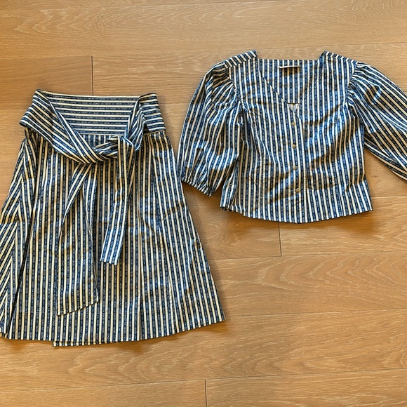Tory Burch Gemini Skirt Set (Top & Skirt) - Picture 7 of 7